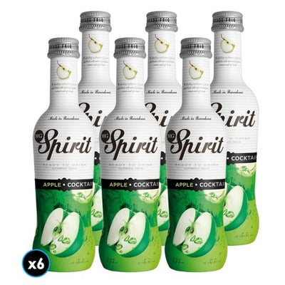 6x Vodka Spirit Apple 275cc 5.5°alc.