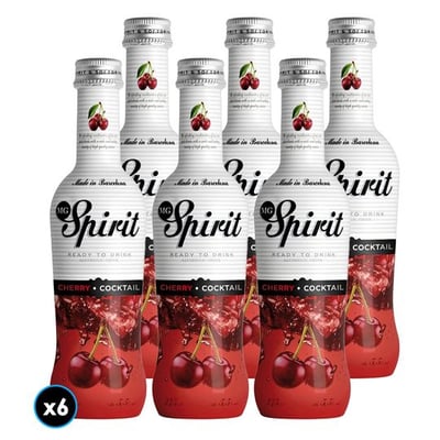 6x Vodka Spirit Cherry 275cc 5.5°alc