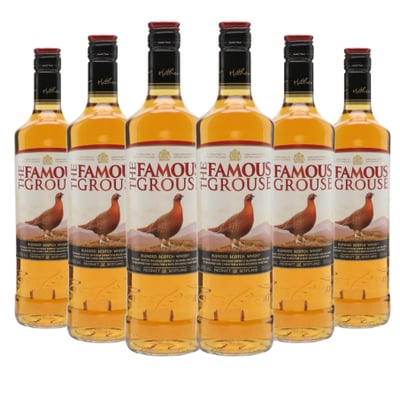 6x Whisky The Famous Grouse 700ml
