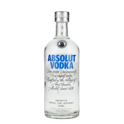 Absolut Blue Vodka