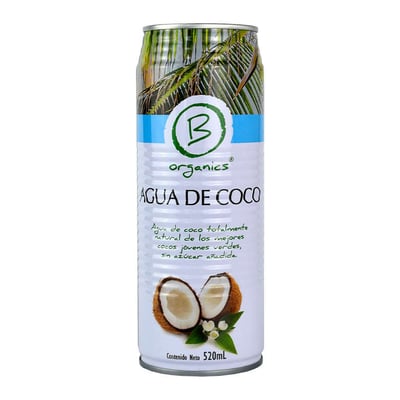 Agua de Coco Natural B Organics 520cc