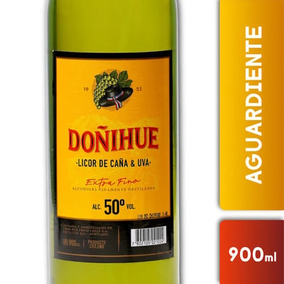 Aguardiente Doñihue 50° - 900mL