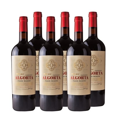 Algorta Family Reserve Carmenere 750cc x6 ($6.990 c/u)