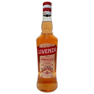 Aperitivo hibiscu spritz Livenza botella 750 cc