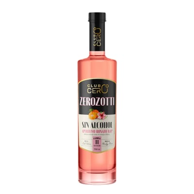 Aperitivo Zerozotti Rosato 0.0° Sin Alcohol 750cc