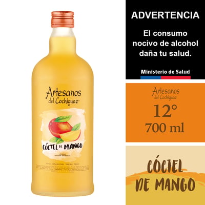 Artesanos Del Cochiguaz Mango Sour 12° 700 Ml.