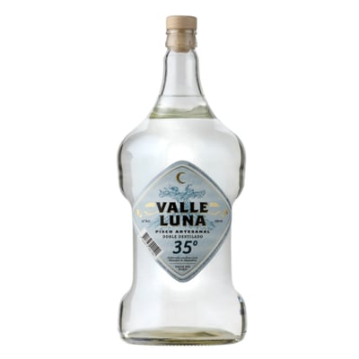 Botellón Pisco Valle Luna - Doble Destilado 35° - 1.75L