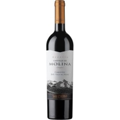 Caja 6 unidades Castillo de Molina Carmenere ($5.990 c/u)