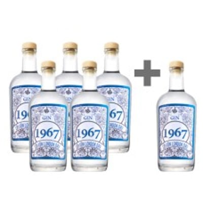 Caja 6 unidades Gin 1967 ( $10.825 c/u) 5*6