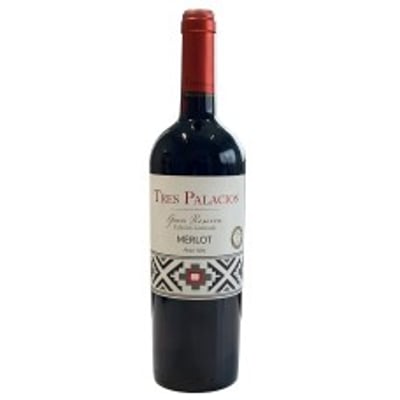 Caja 6 unidades Tres Palacios Gran Reserva Merlot Edición Limitada (4.290 c/u)