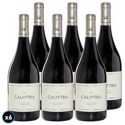 CAJA CALYPTRA GRAN (Pinot Noir): 6x Vino Calyptra Gran Pinot Noir 750cc