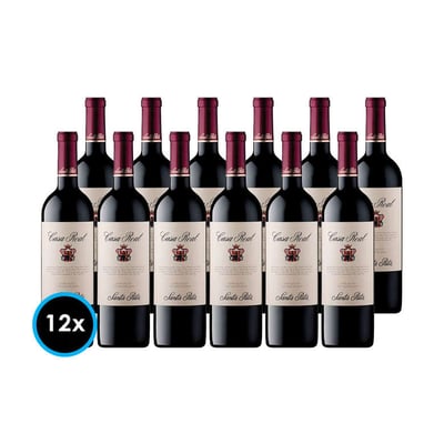 CAJA CASA REAL (Cabernet Sauvignon): 12x Vino Casa Real Cabernet Sauvignon 750cc