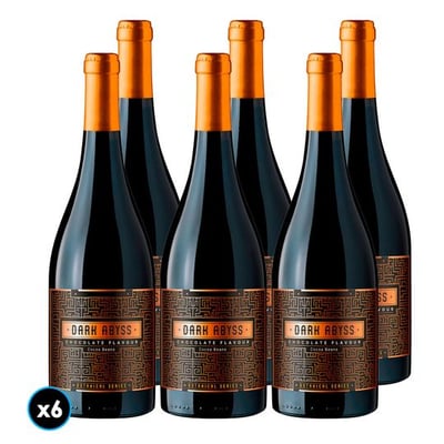 CAJA DARK ABYSS: 6x Vino Dark Abyss 750cc