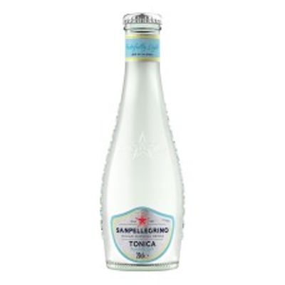 Caja de 12 unidades Agua tónica San Pellegrino LIGHT ($1.290 c/u) 200cc
