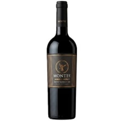Caja de 6 botellas montes angel´s secret Cabernet Sauvignon ($9.990 c/u)