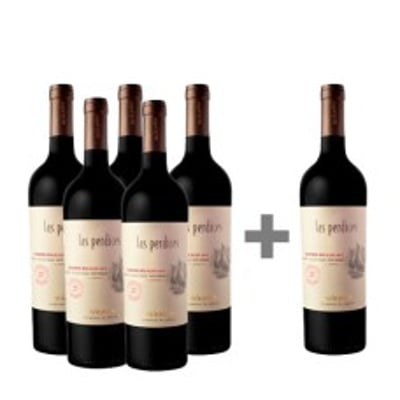 Caja de 6 Botellas Vino Las Perdices Reserva Red Blend (PAGUE5 , LLEVE 6) $4.158