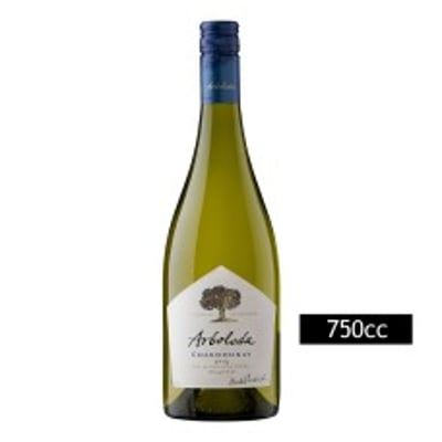 Caja de 6 unidades Arboleda Chardonnay ($9.990 c/u)
