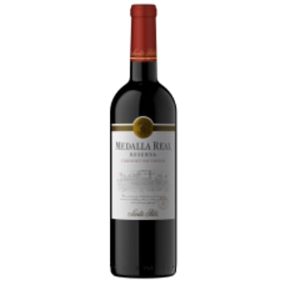 Caja de 6 unidades Medalla Real Reserva Cabernet Sauvignon ($3.990 c/u)