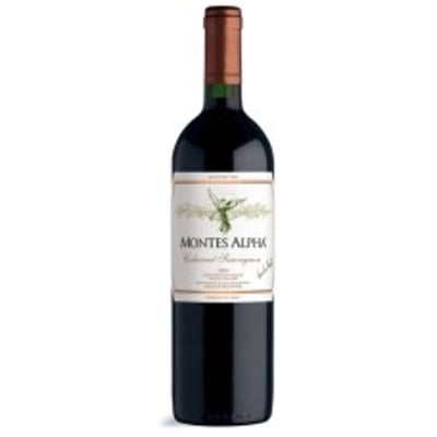 Caja de 6 unidades Montes Alpha Cabernet Sauvignon ($11.990 c/u)