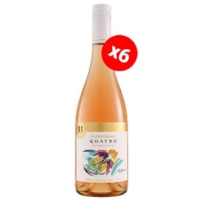 Caja de 6 unidades MontGras Quatro Blend Blanco ($4.990 c/u)