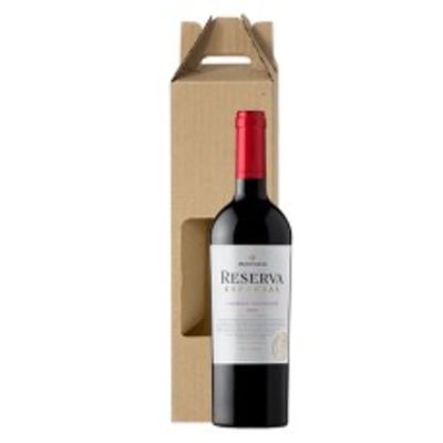 Caja de 6 unidades MONTGRAS RESERVA ESPECIAL CABERNET SAUVIGNON + 6 Cajas de Carton 1 botella (R)