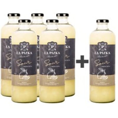 Caja de 6 unidades Sour Premium La Pizka 1.000cc (PAGUE 5 LLEVE 6)