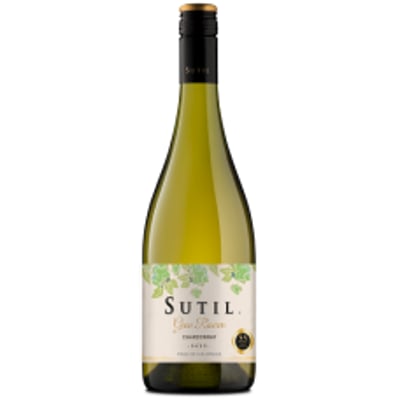 Caja de 6 unidades Sutil Gran Reserva Chardonnay ($4.290 c/u)