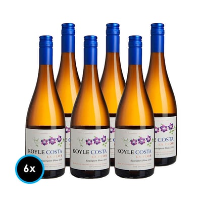 CAJA KOYLE GR (Sauvignon Blanc): 6x Vino Koyle Costa La Flor Gran Reserva Sauvignon Blanc 750cc