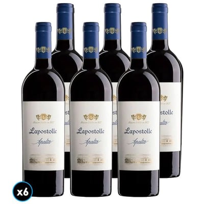 CAJA LAPOSTOLLE APALTA (Blend): 6x Vino Lapostolle Apalta Blend 750cc