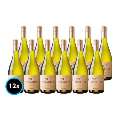 CAJA MATETIC CORRALILLO (Sauvignon Blanc): 12x Vino Matetic Corralillo Sauvignon Blanc 750cc
