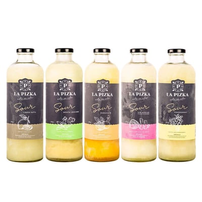 CAJA MIX LA PIZKA: 5x Variedades Pisco Sour La Pizka