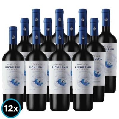 CAJA PICHILEMU RESERVA (Cabernet): 12x Vino Pichilemu Reserva Cabernet Sauvignon 750cc