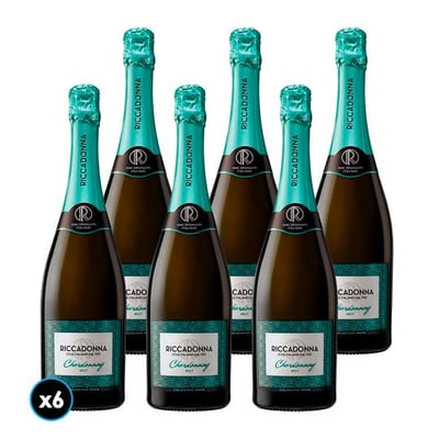 CAJA RICCADONNA (Chardonnay Brut): 6x Espumante Riccadonna Chardonnay Brut 750cc