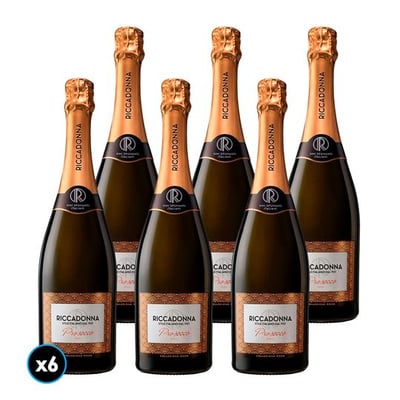 CAJA RICCADONNA (Prosecco): 6x Espumante Riccadonna Prosecco 750cc