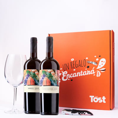 Caja Tost Vino 7 Colores Gran Reserva