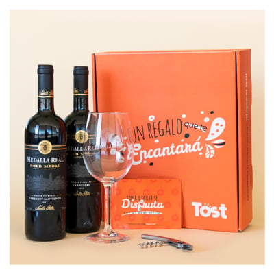 Caja Tost Vinos Gold Medal