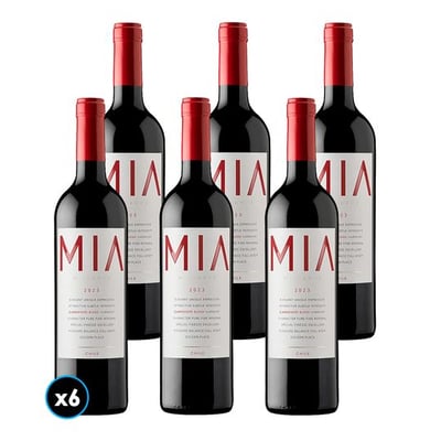 CAJA VIK MIA (Carmenere Blend 2023): 6x Vino VIK MIA Carmenere Blend (2023) 750cc