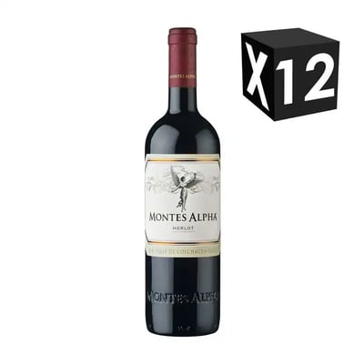 Caja X12 – Montes Alpha Premium Merlot