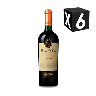 Caja X6 – Casa Silva Gran Terroir Carmenere