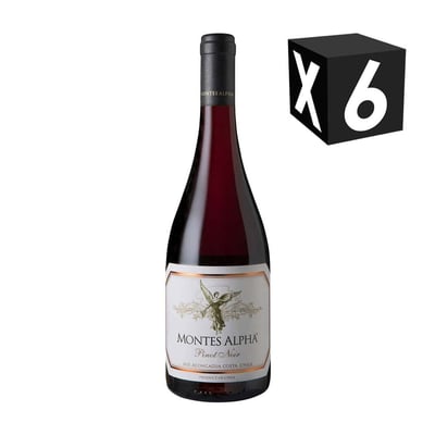 Caja X6 – Montes Alpha Premium Pinot Noir