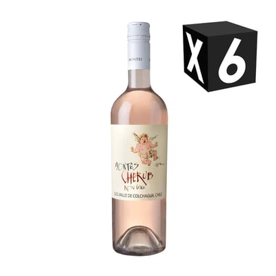 Caja X6 – Montes Cherub Rose Reserva Syrah