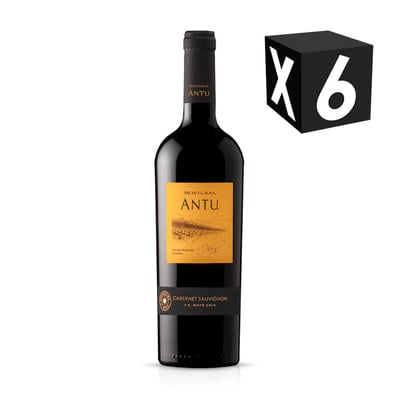 Caja X6 – Vino Montgras Antu Cabernet Sauvignon