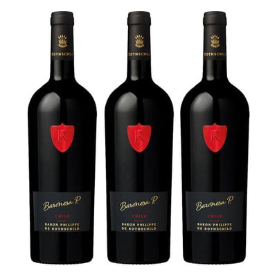 Caja X 3 Escudo Rojo Baronesa P Icono M-ti 750 Ml