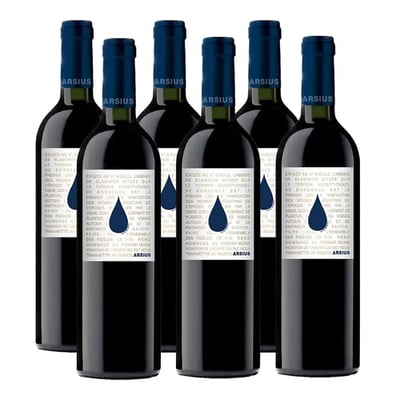 Caja X 6 Arsius Bordeaux Rouge 2019 750 Ml