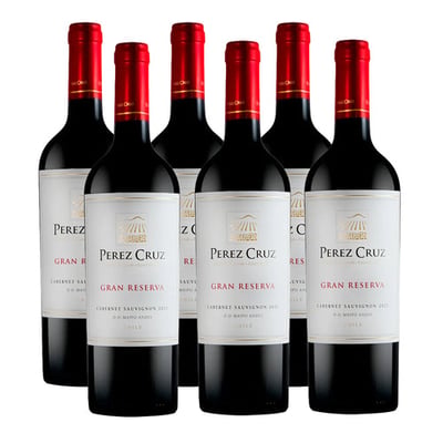 Caja X 6 Pérez Cruz Gran Reserva Cabernet Sauvignon 750 Ml