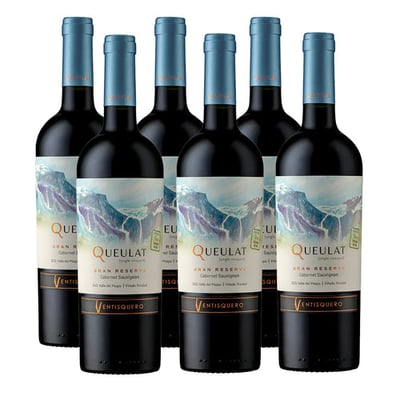 Caja X 6 Ventisquero Queulat Gran Rva Cabernet Sauvignon 750 Cc