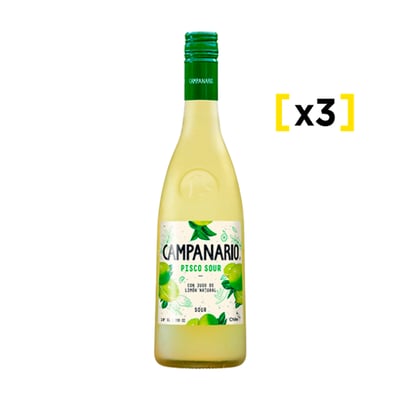 Campanario Sour Botella 1lt X3