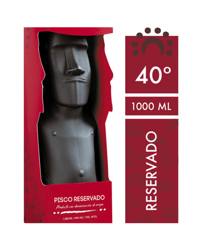 Capel Moai Pisco Reservado 40° - 1 Litro
