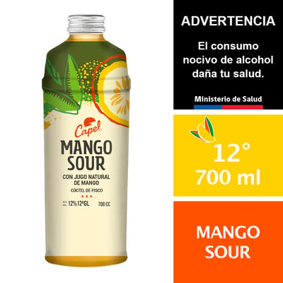 Capel Sour Mango 12° 700 Ml.