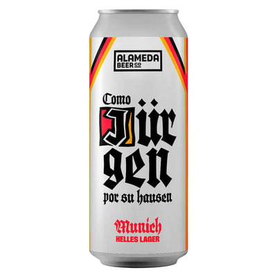 Cerveza Alameda Como Jürgen por su Hausen Lata 473cc